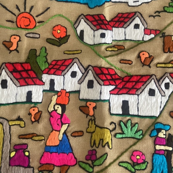 Beautiful Handmade Pillow Case from Guatemala - Picture 3 of 3